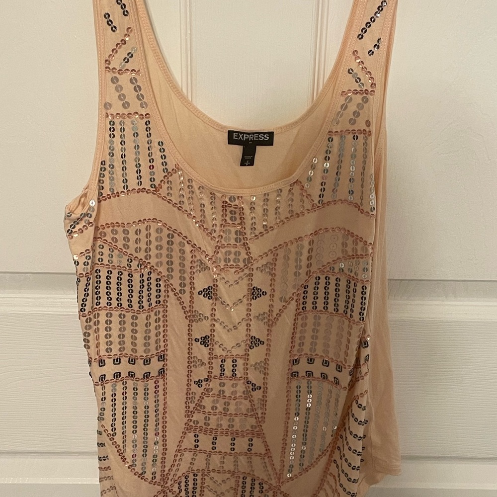 Sequin top
